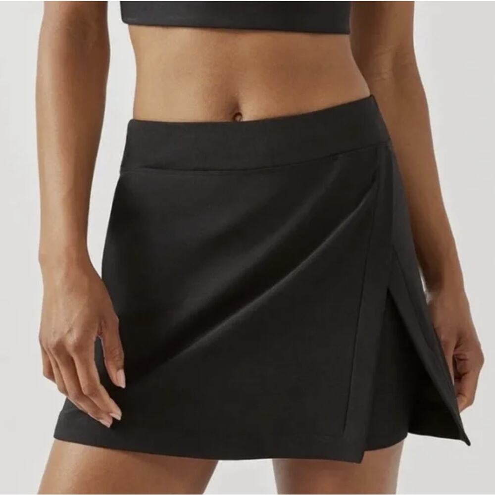 Outdoor Voices Court Skort Skirt 4.5"‎ Black size Small